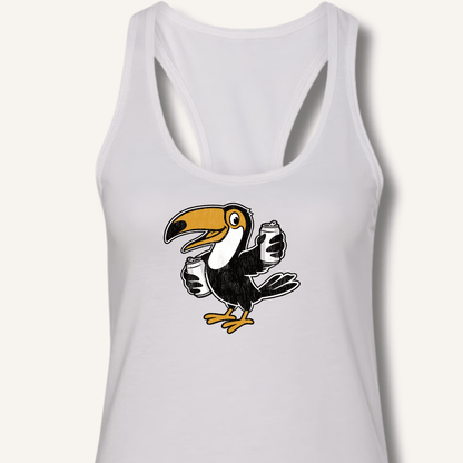 Two Cans Party Shirt Racerback Tank - Sip & Shirt