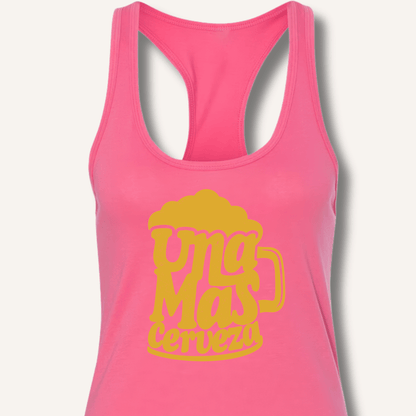 Una Mas Cerveza Racerback Tank - Sip & Shirt