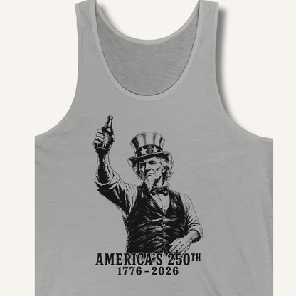 Uncle Sam 250th Beer Salute Tank - Sip & Shirt