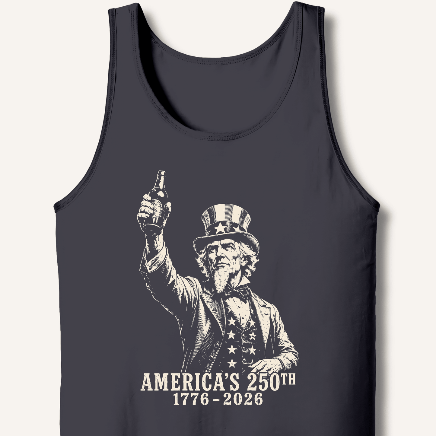 Uncle Sam 250th Beer Salute Tank - Sip & Shirt