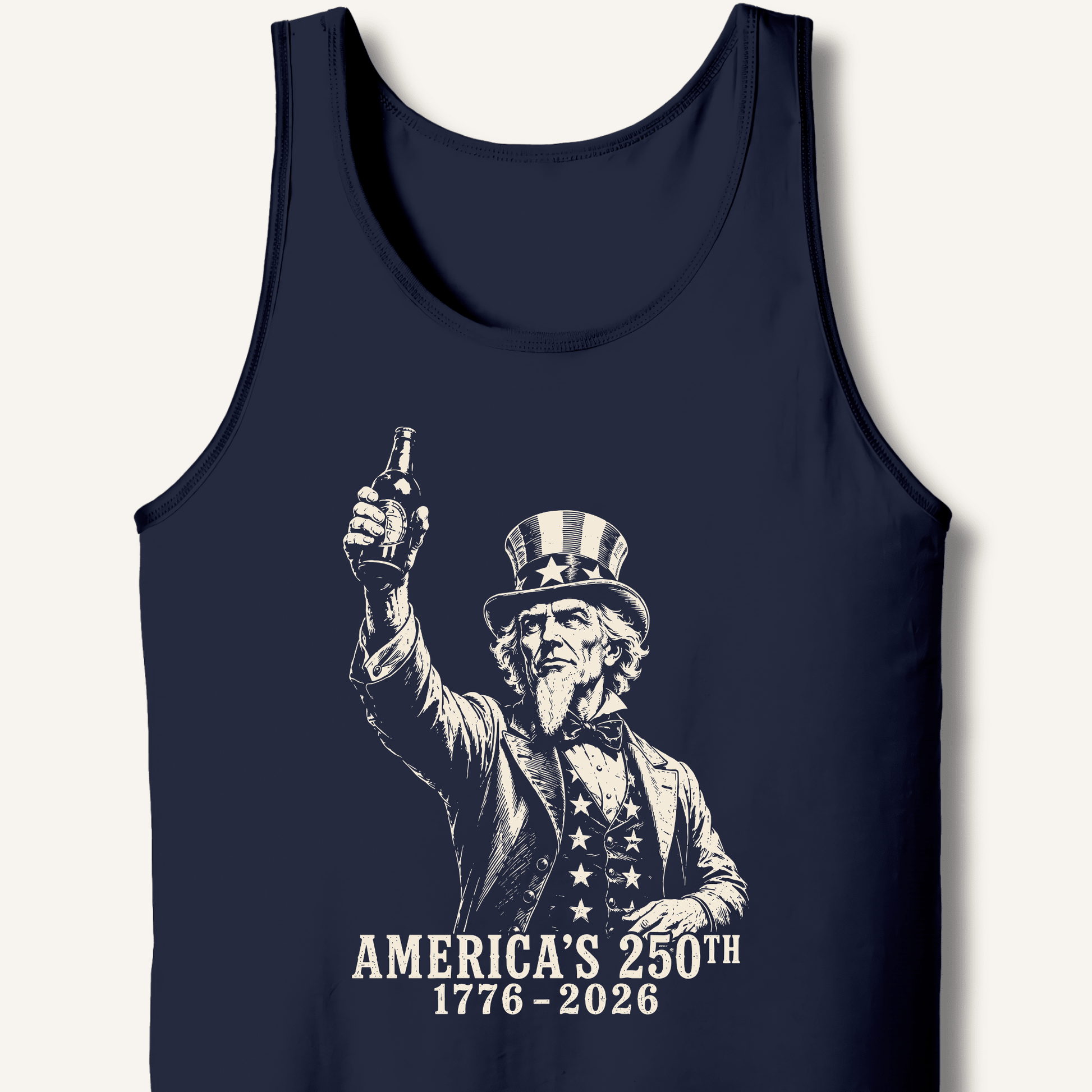 Uncle Sam 250th Beer Salute Tank - Sip & Shirt