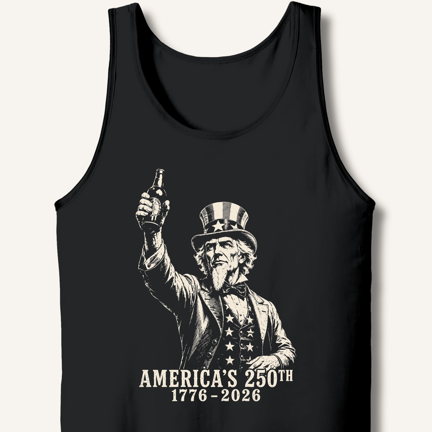 Uncle Sam 250th Beer Salute Tank - Sip & Shirt