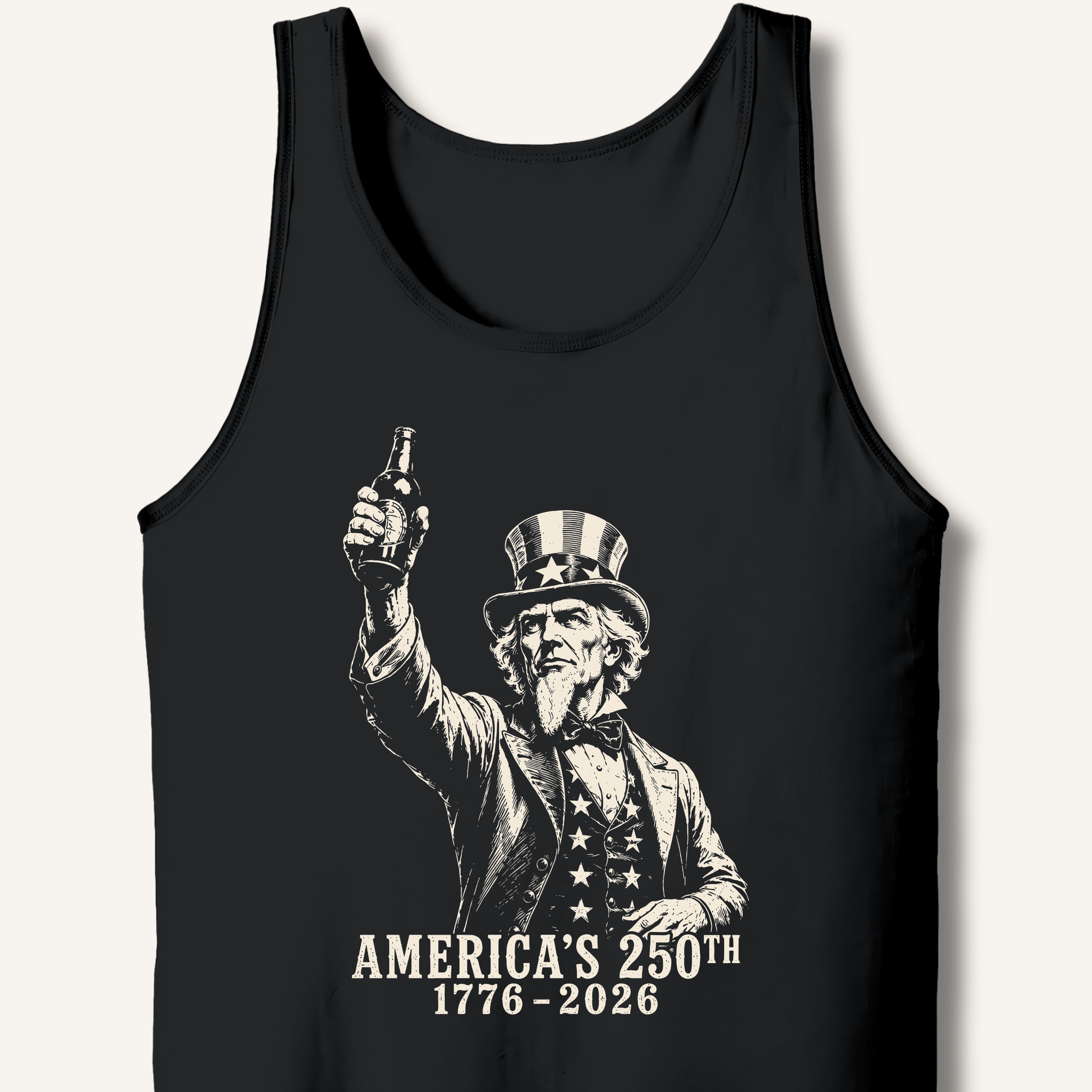 Uncle Sam 250th Beer Salute Tank - Sip & Shirt