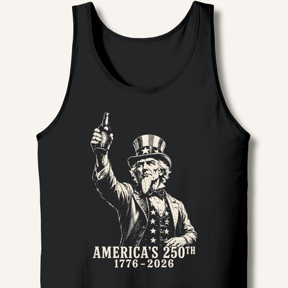 Uncle Sam 250th Beer Salute Tank - Sip & Shirt