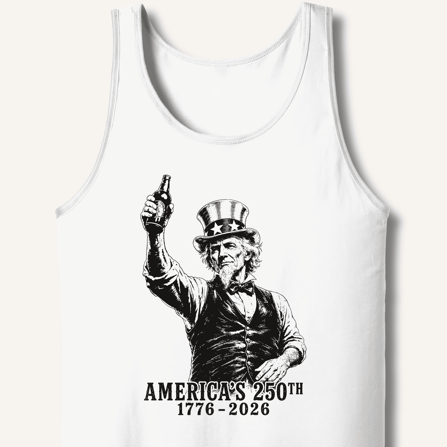 Uncle Sam 250th Beer Salute Tank - Sip & Shirt