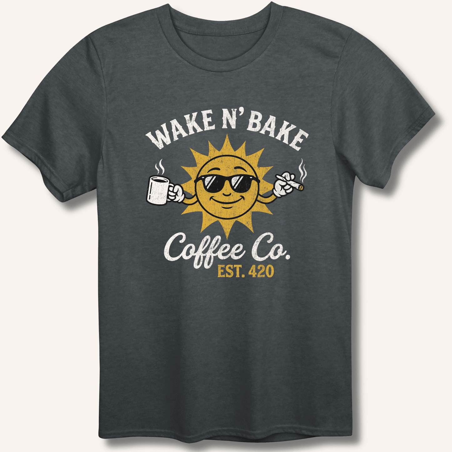 Wake N' Bake Coffee Co. T-Shirt - Sip & Shirt