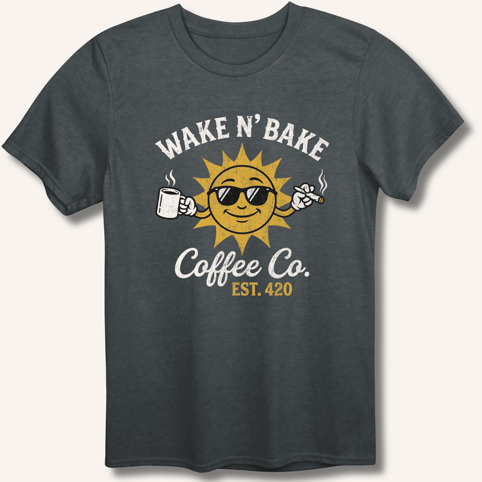 Wake N' Bake Coffee Co. T-Shirt - Sip & Shirt
