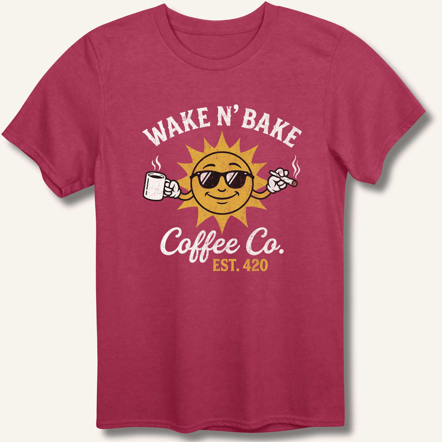 Wake N' Bake Coffee Co. T-Shirt - Sip & Shirt