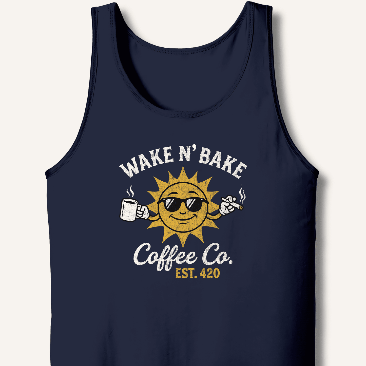 Wake N' Bake Coffee Co. Tank - Sip & Shirt