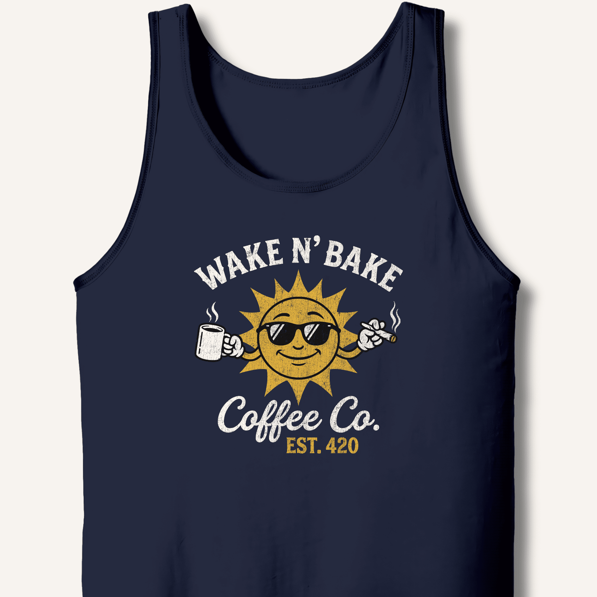 Wake N' Bake Coffee Co. Tank - Sip & Shirt