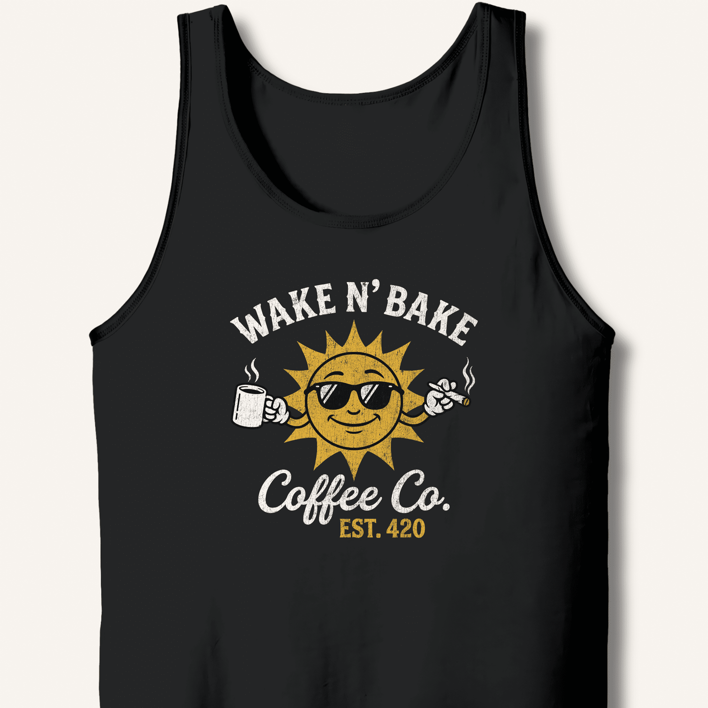 Wake N' Bake Coffee Co. Tank - Sip & Shirt