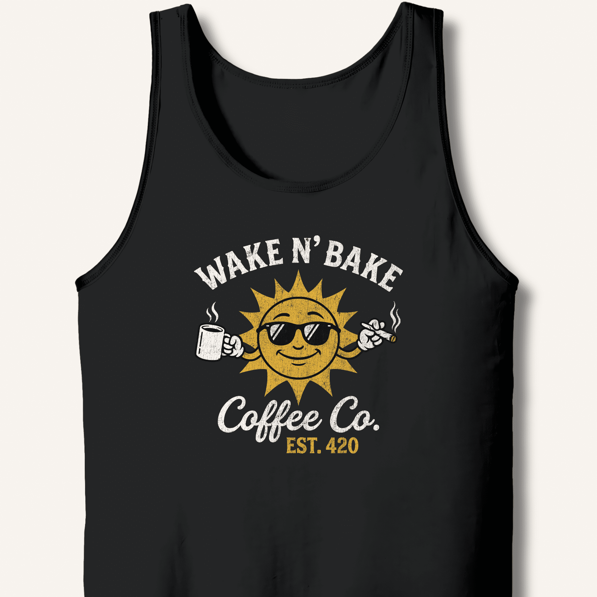Wake N' Bake Coffee Co. Tank - Sip & Shirt