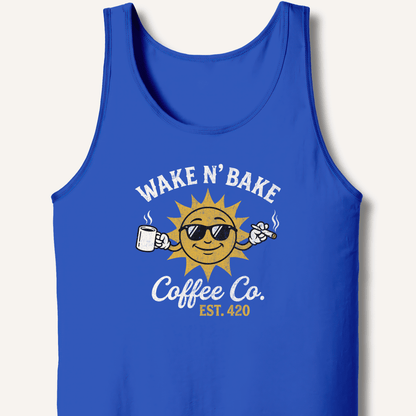 Wake N' Bake Coffee Co. Tank - Sip & Shirt