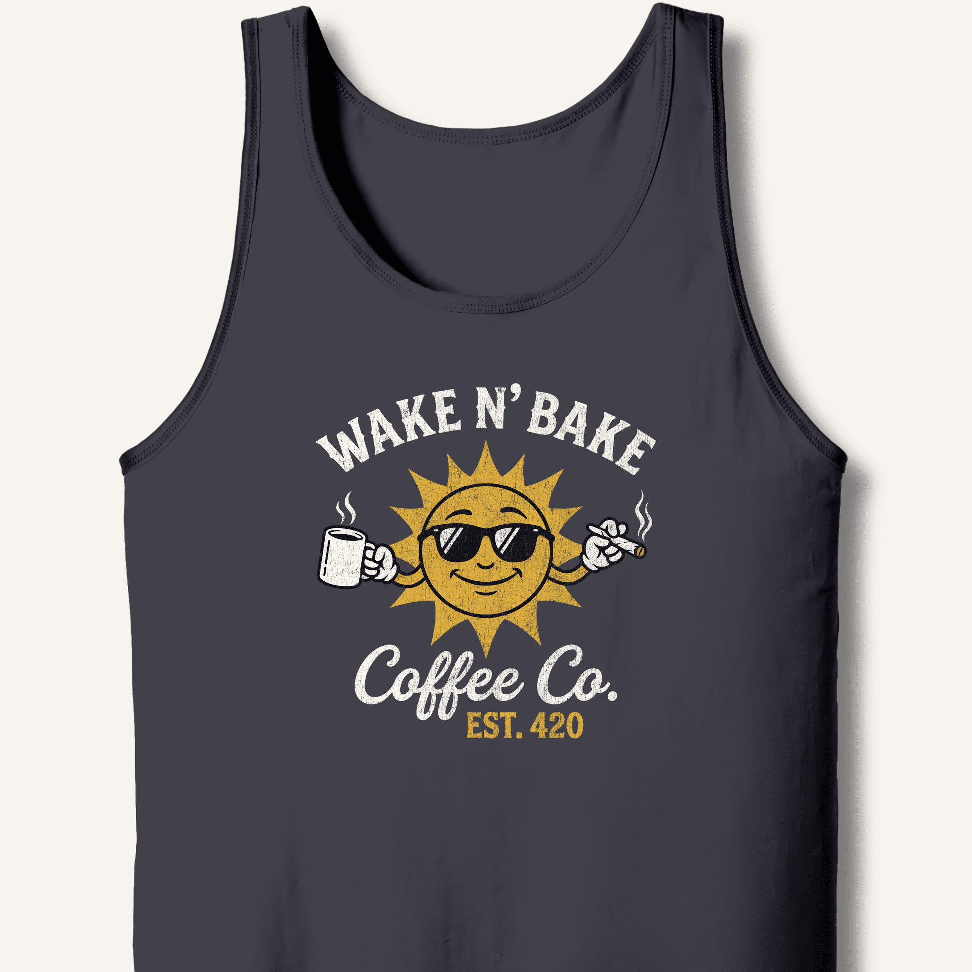 Wake N' Bake Coffee Co. Tank - Sip & Shirt