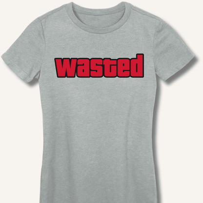 Wasted Fitted T-Shirt - Sip & Shirt