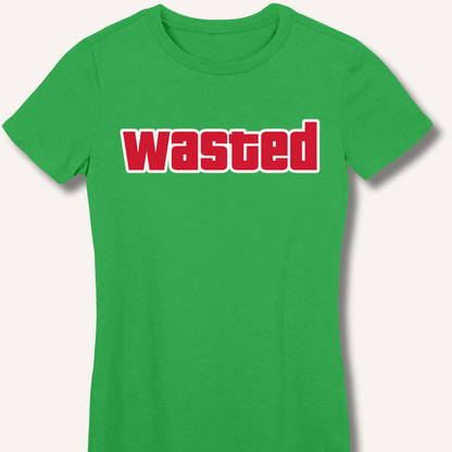 Wasted Fitted T-Shirt - Sip & Shirt