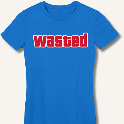 Wasted Fitted T-Shirt - Sip & Shirt