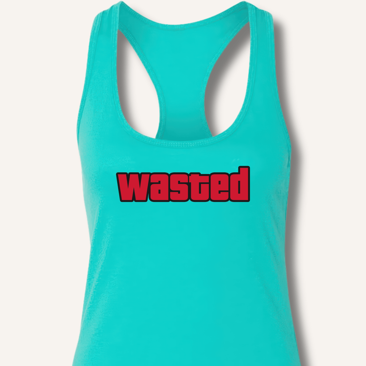 Wasted Racerback Tank - Sip & Shirt