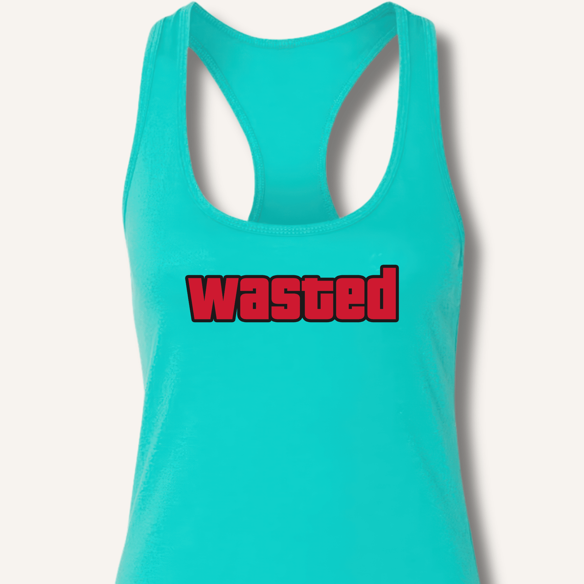 Wasted Racerback Tank - Sip & Shirt