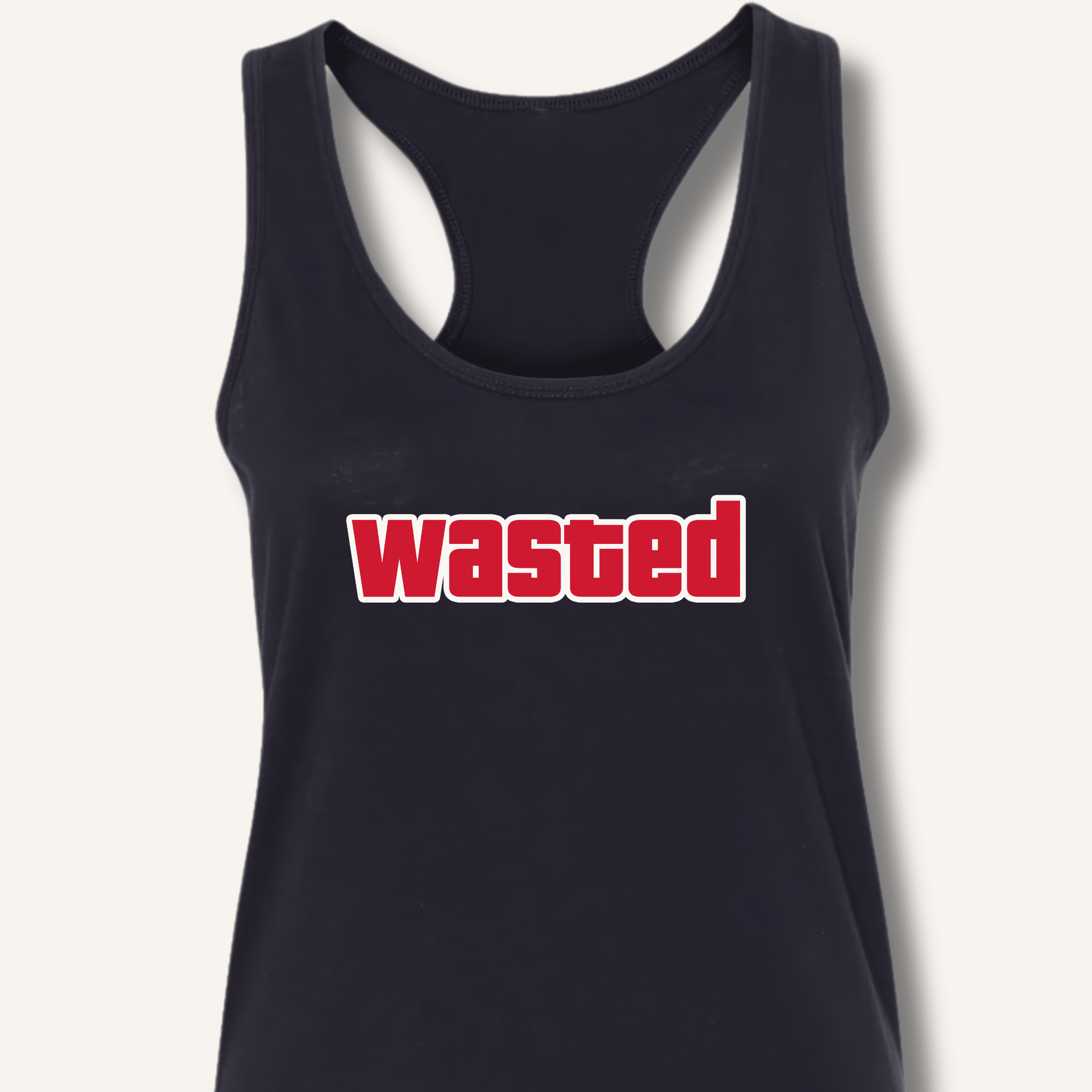 Wasted Racerback Tank - Sip & Shirt