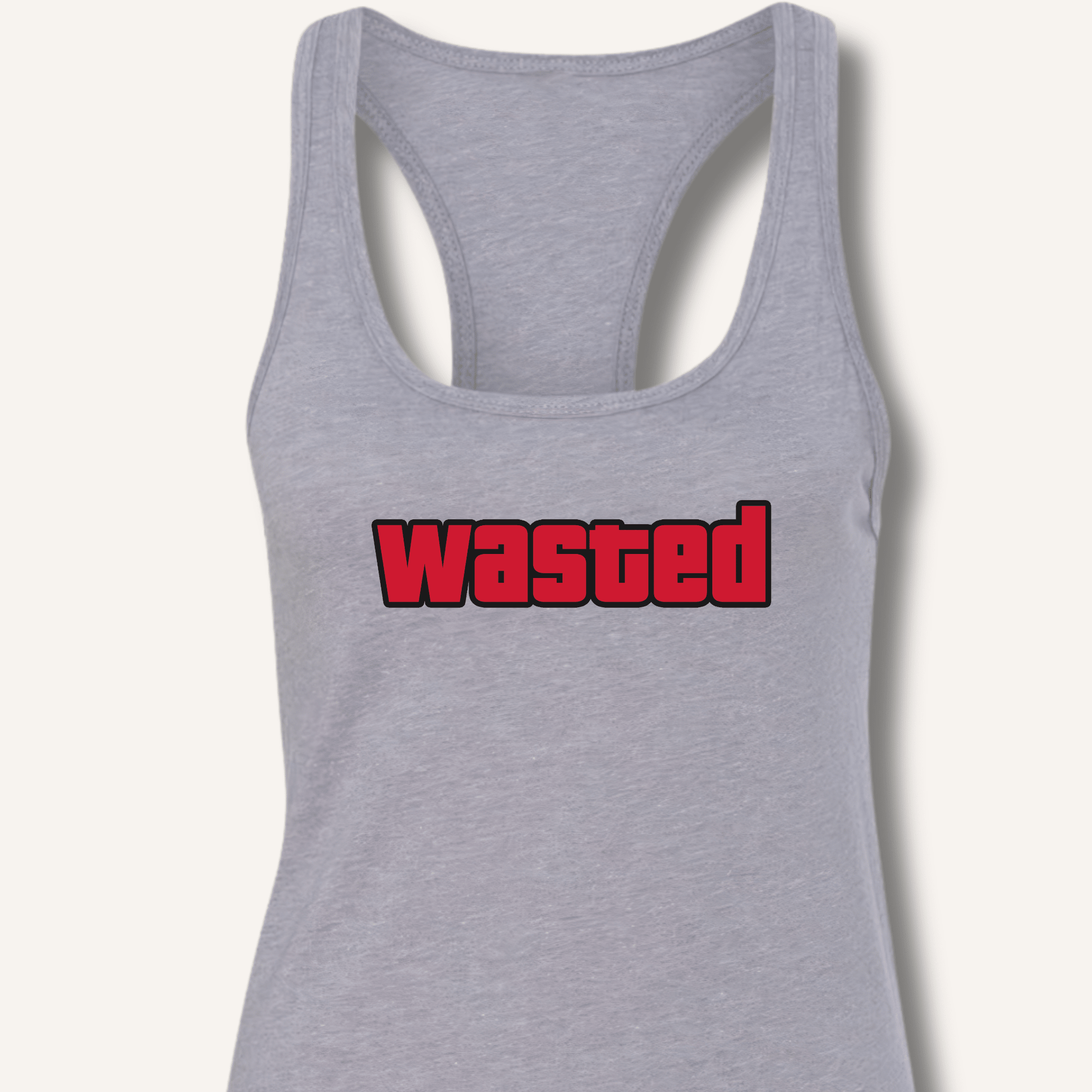 Wasted Racerback Tank - Sip & Shirt