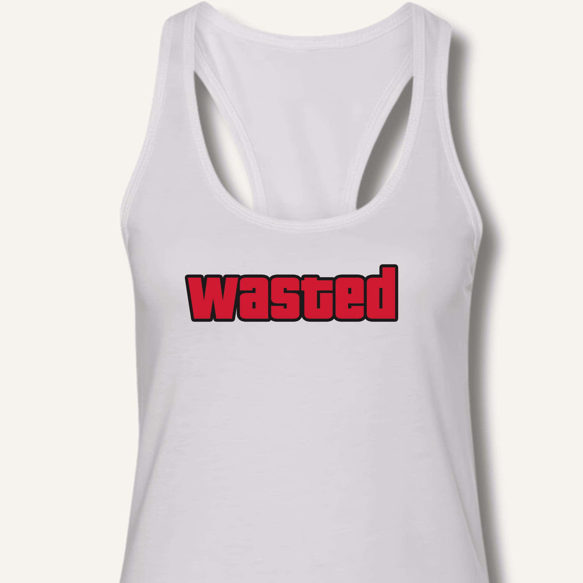 Wasted Racerback Tank - Sip & Shirt
