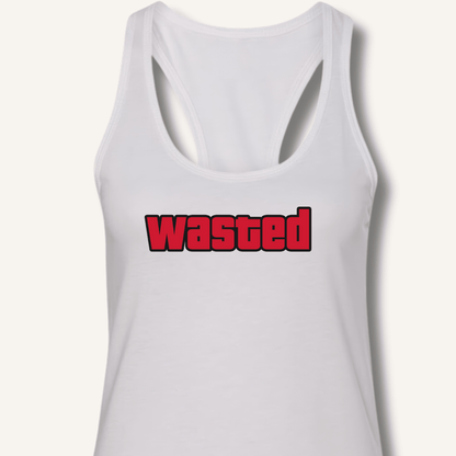 Wasted Racerback Tank - Sip & Shirt