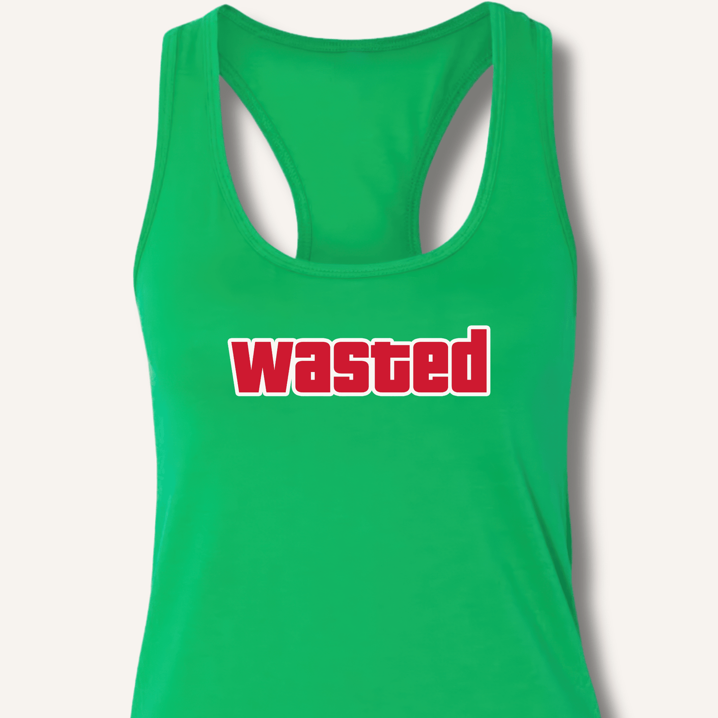 Wasted Racerback Tank - Sip & Shirt