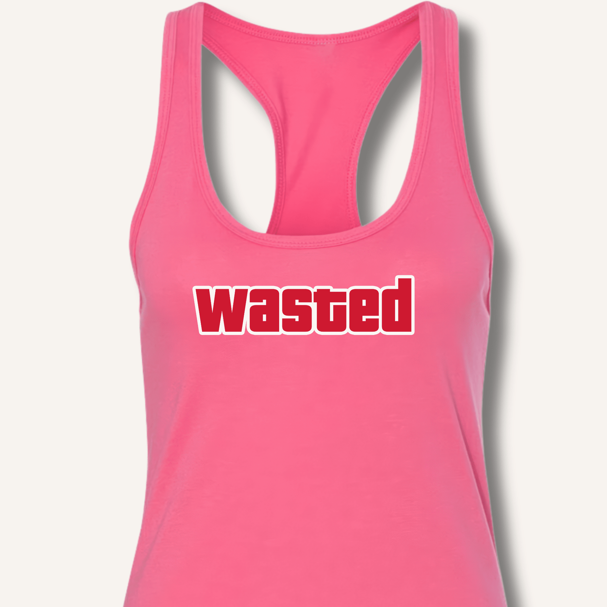 Wasted Racerback Tank - Sip & Shirt