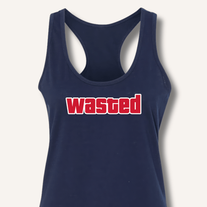 Wasted Racerback Tank - Sip & Shirt