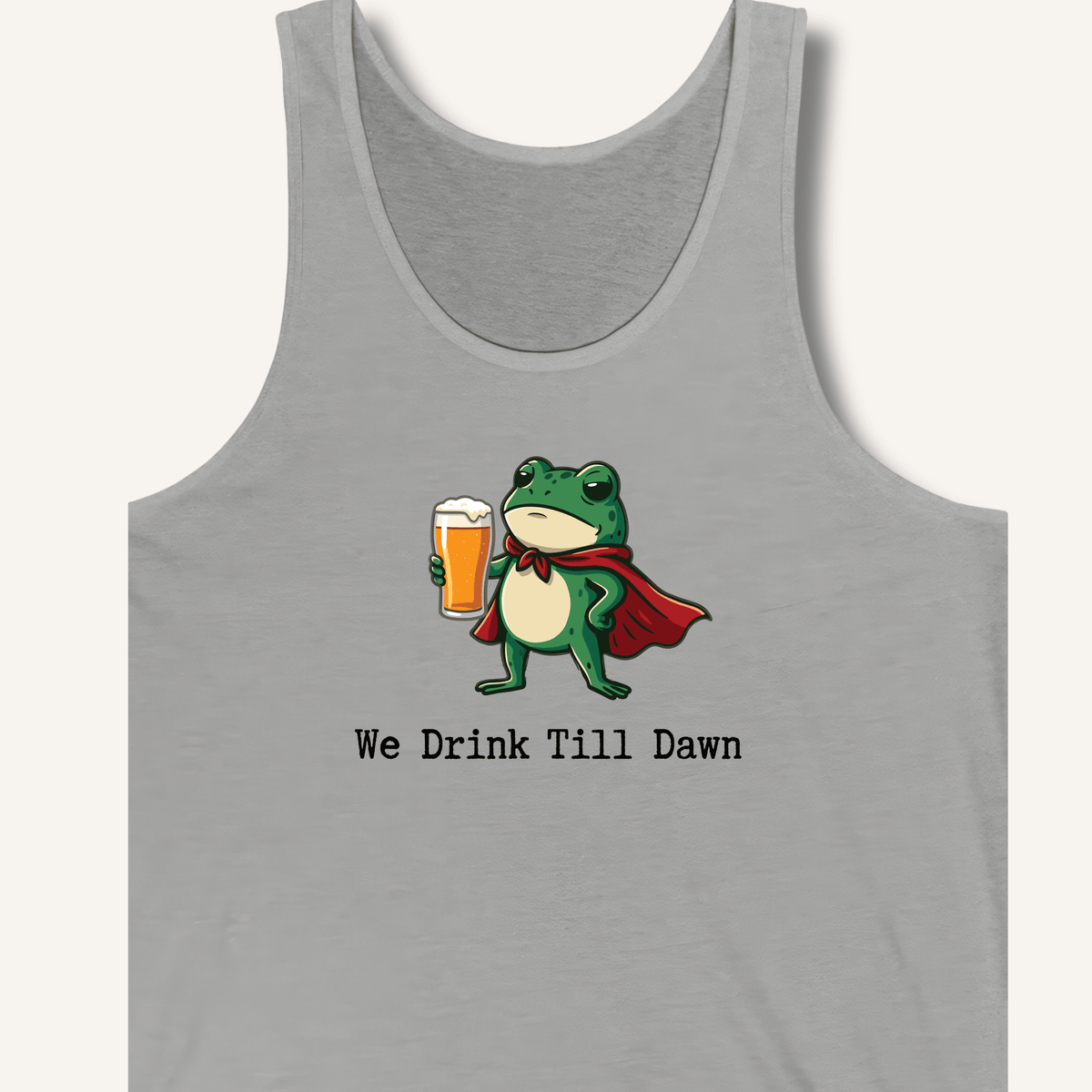 We Drink Till Dawn Frog T-Shirt Tank - Sip & Shirt