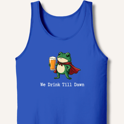 We Drink Till Dawn Frog T-Shirt Tank - Sip & Shirt