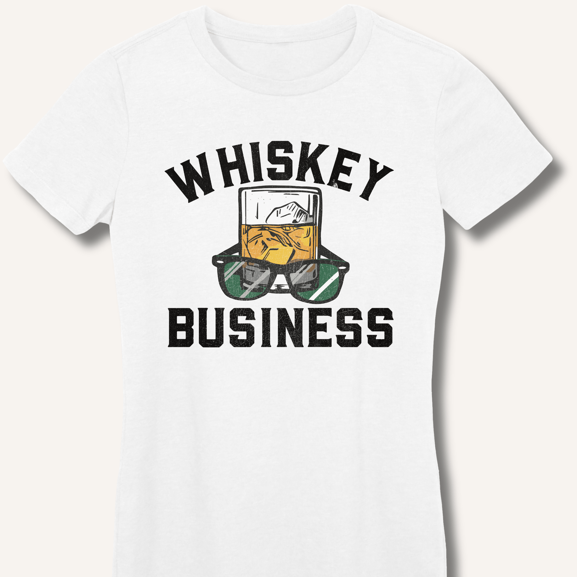 Whiskey Business Fitted T-Shirt - Sip & Shirt