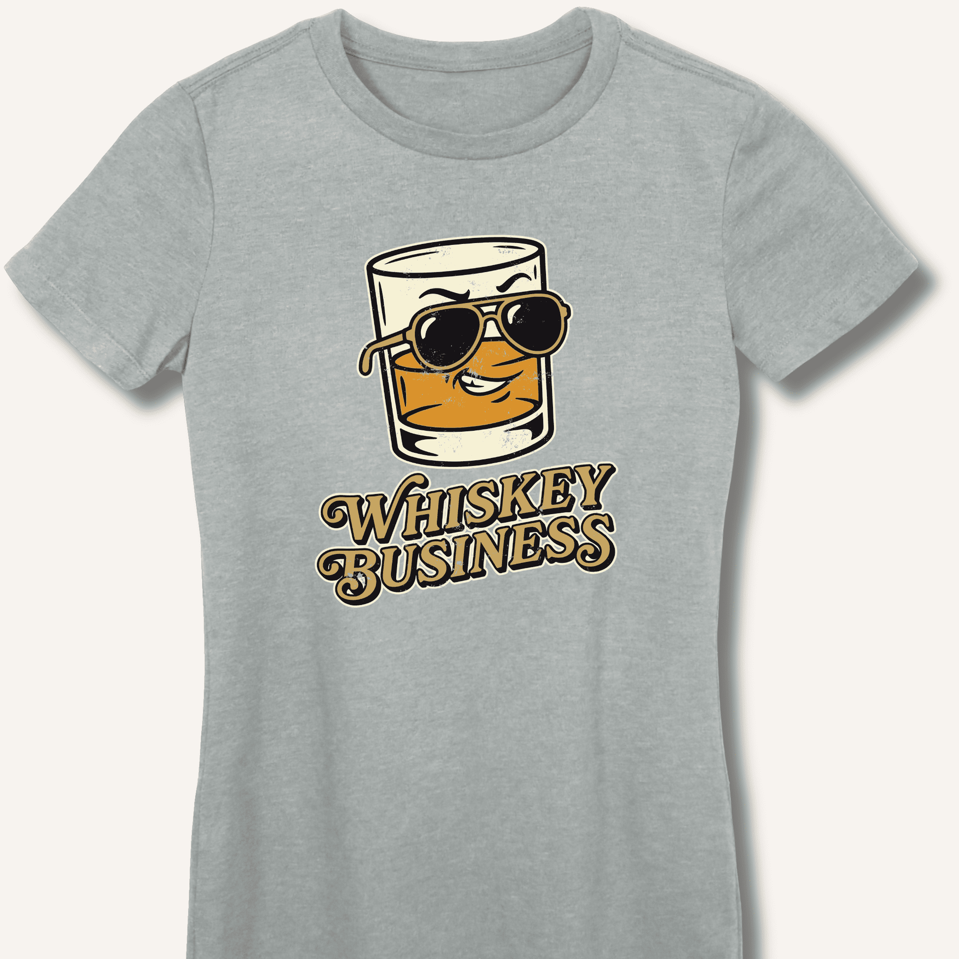 Whiskey Business Fitted T-Shirt - Sip & Shirt