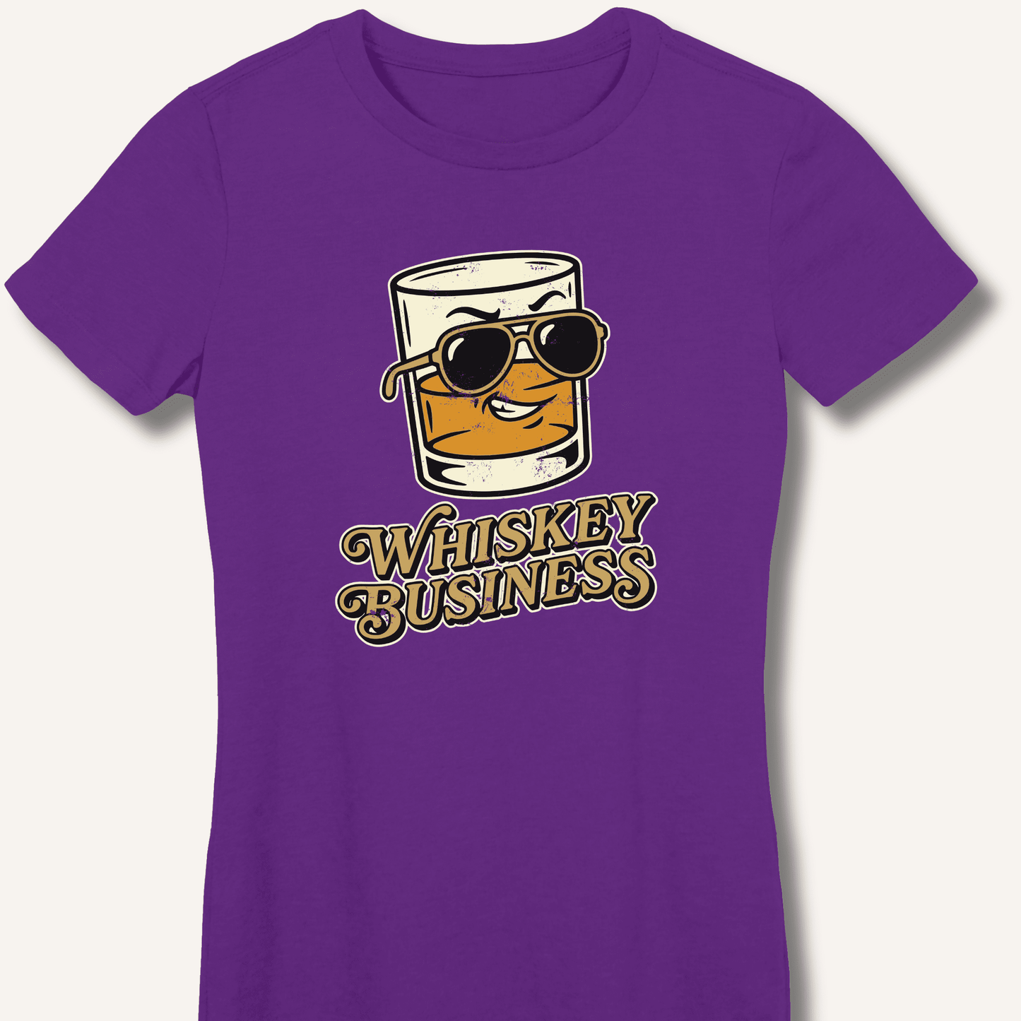 Whiskey Business Fitted T-Shirt - Sip & Shirt