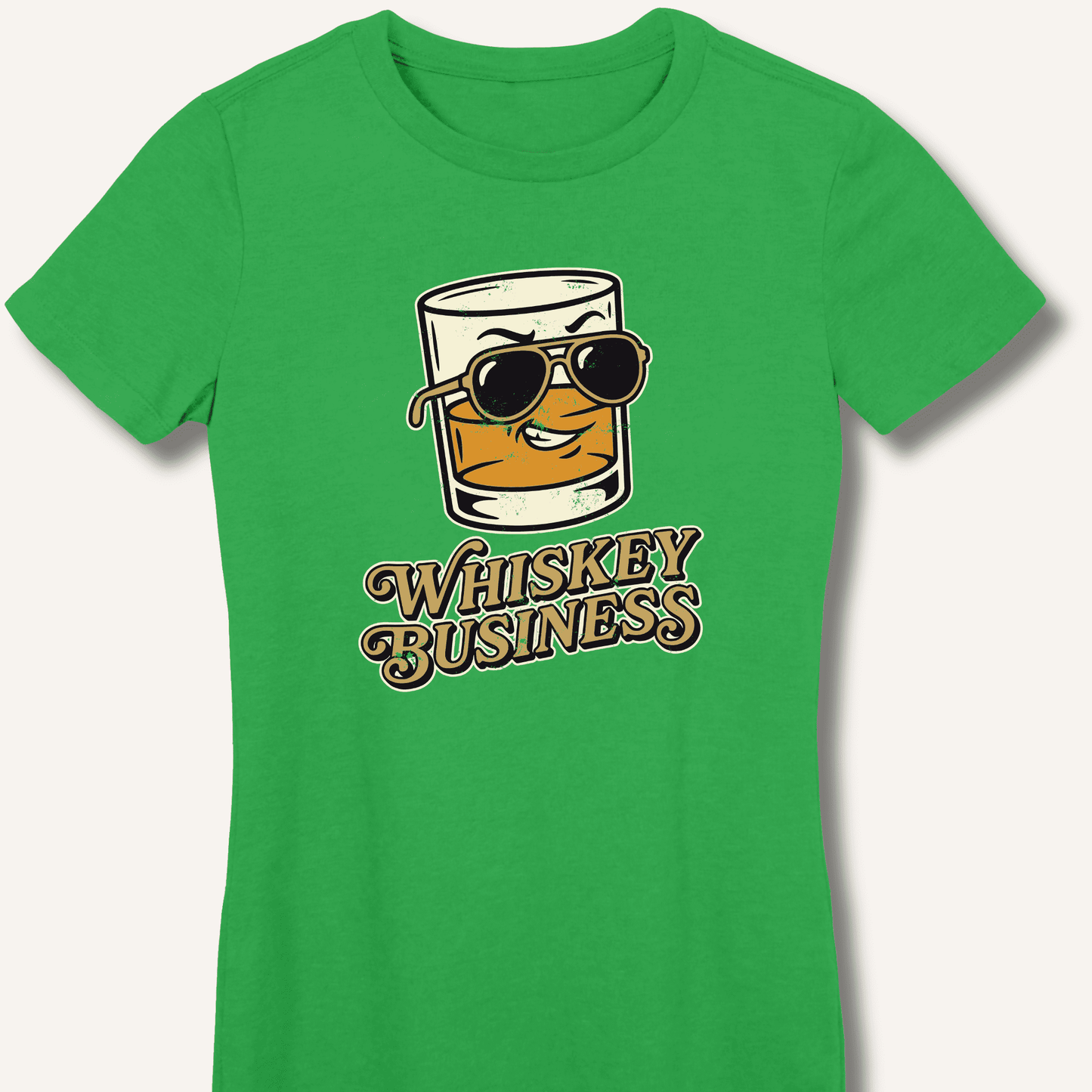 Whiskey Business Fitted T-Shirt - Sip & Shirt