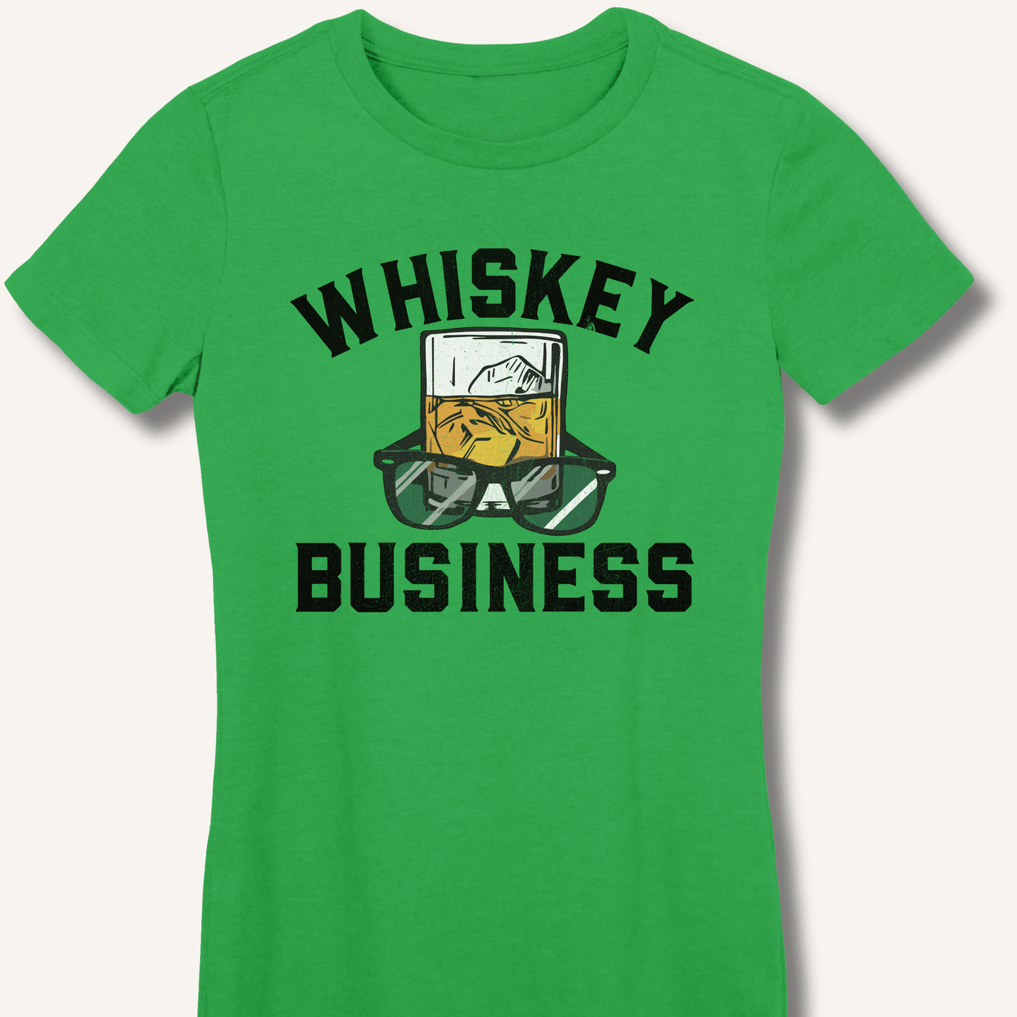 Whiskey Business Fitted T-Shirt - Sip & Shirt