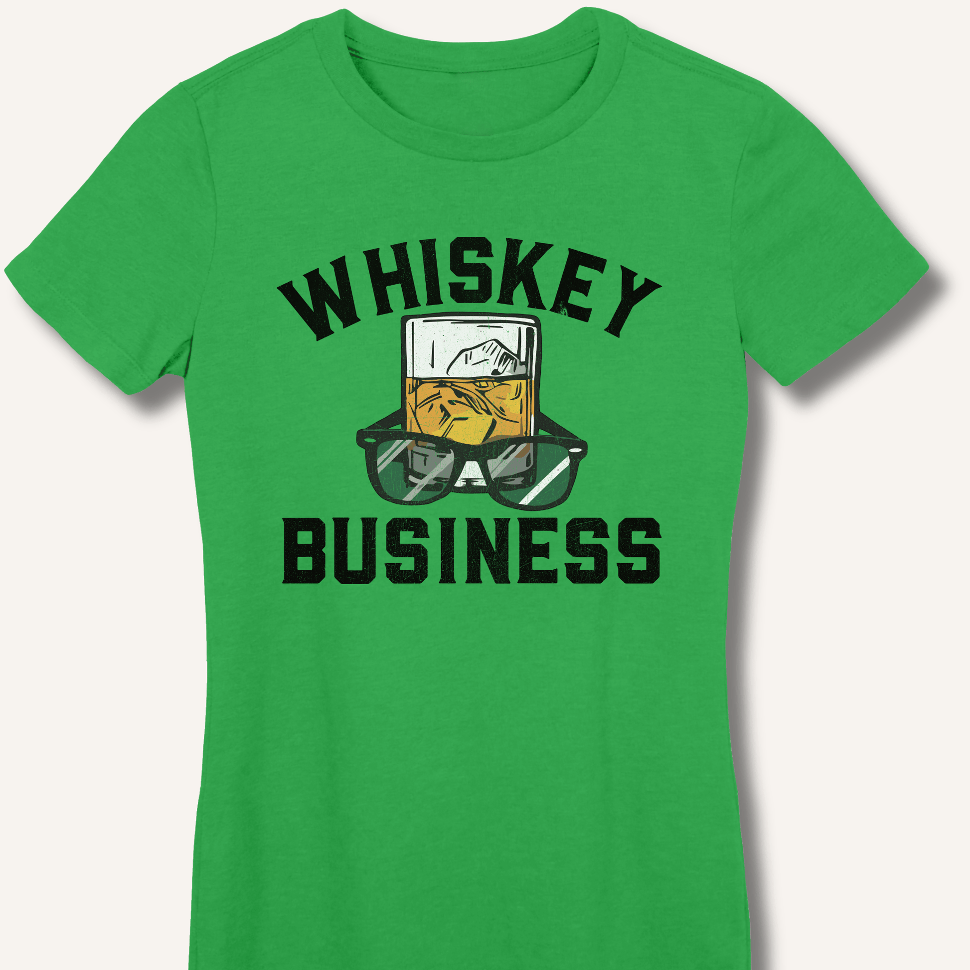 Whiskey Business Fitted T-Shirt - Sip & Shirt