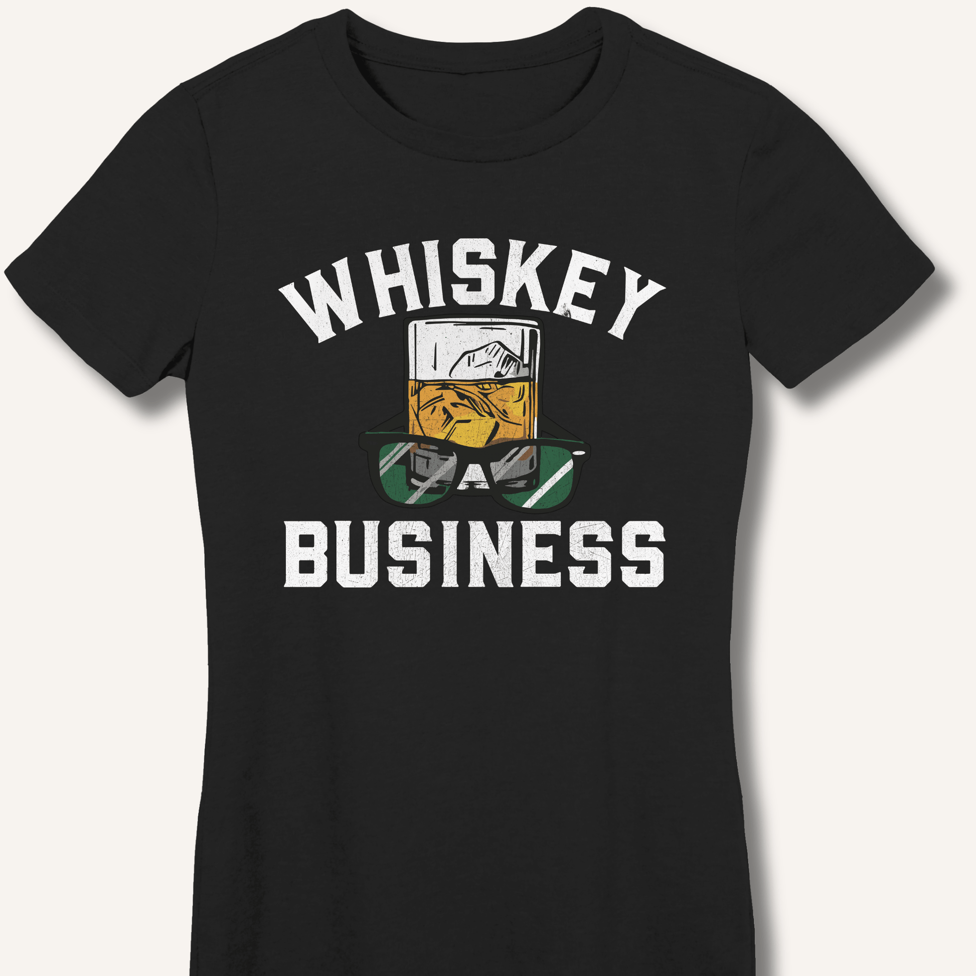 Whiskey Business Fitted T-Shirt - Sip & Shirt