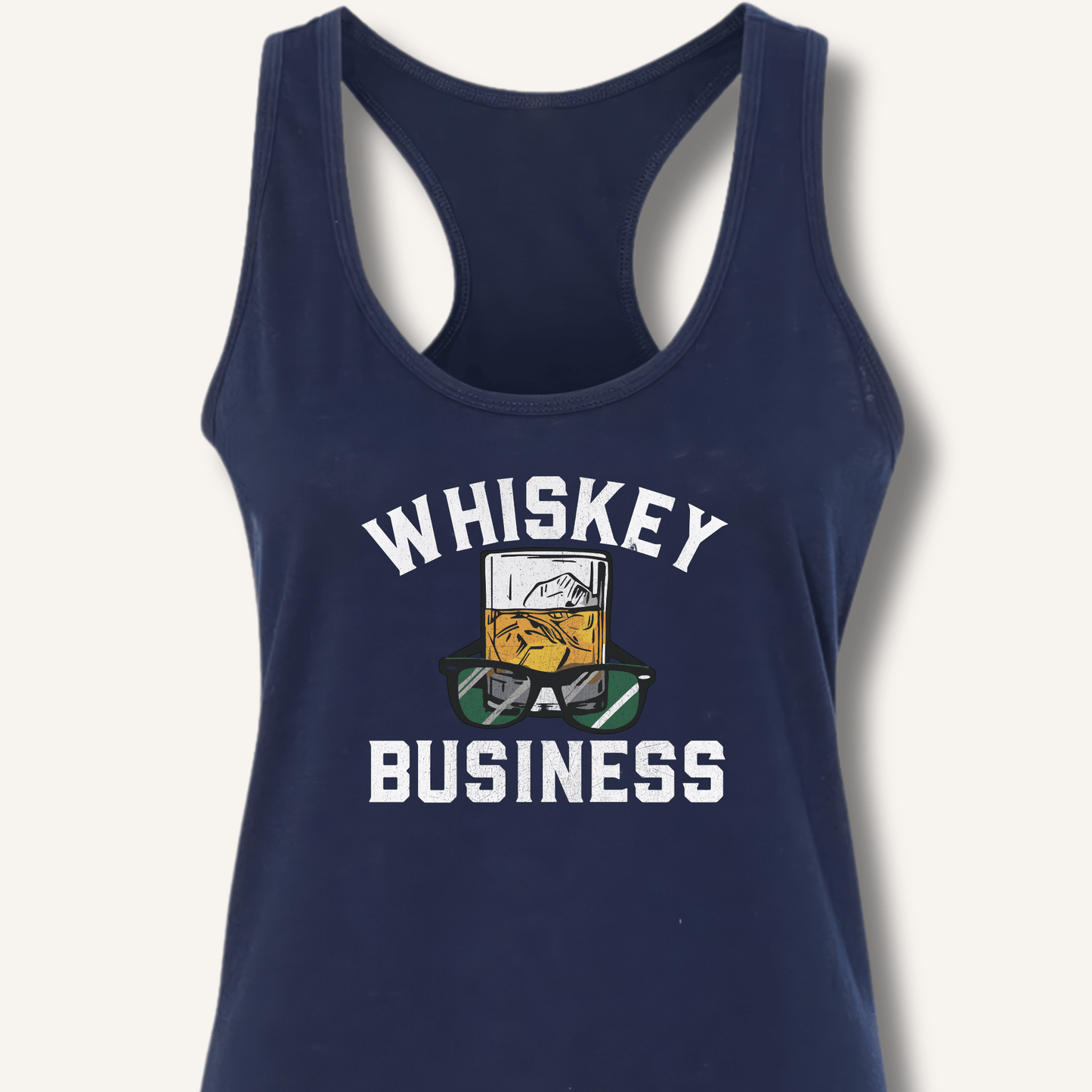 Whiskey Business Racerback Tank - Sip & Shirt