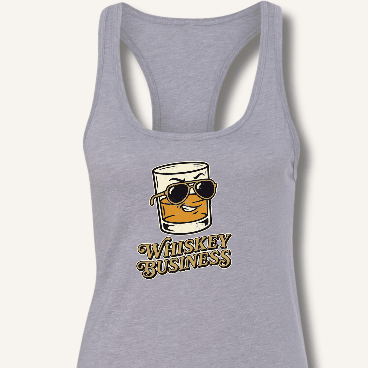 Whiskey Business Racerback Tank - Sip & Shirt