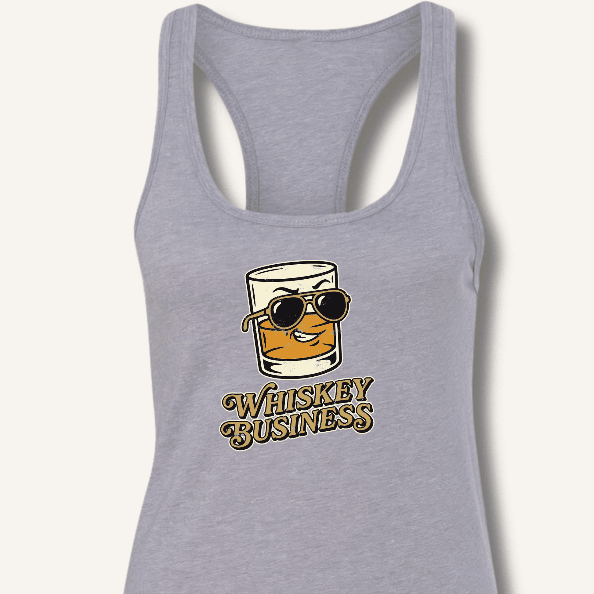 Whiskey Business Racerback Tank - Sip & Shirt
