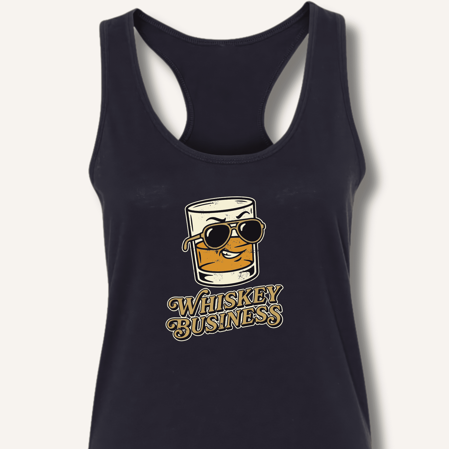 Whiskey Business Racerback Tank - Sip & Shirt