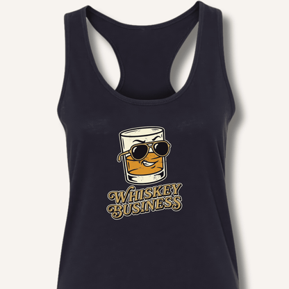 Whiskey Business Racerback Tank - Sip & Shirt