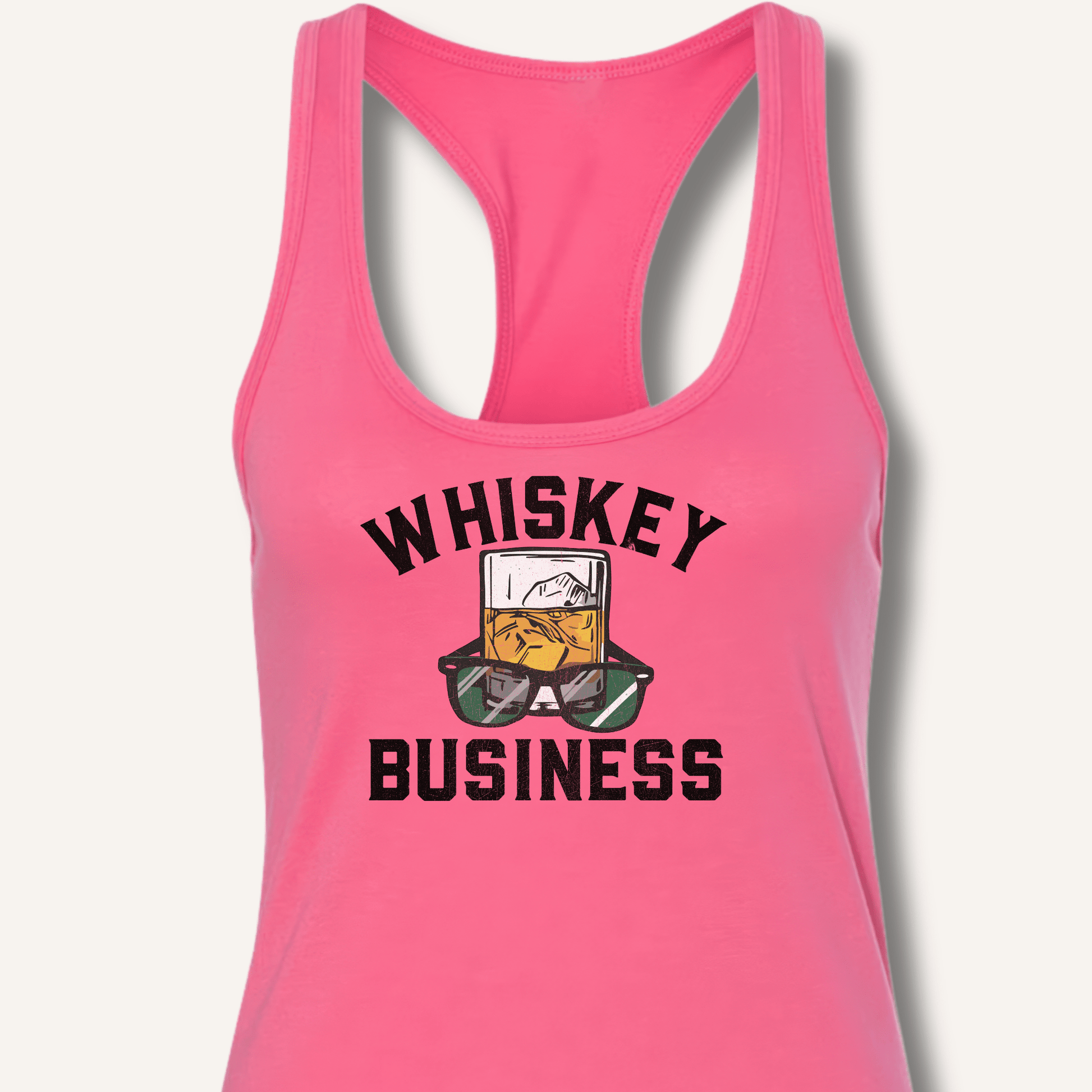 Whiskey Business Racerback Tank - Sip & Shirt