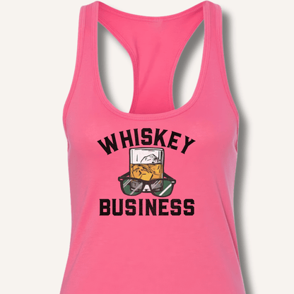Whiskey Business Racerback Tank - Sip & Shirt