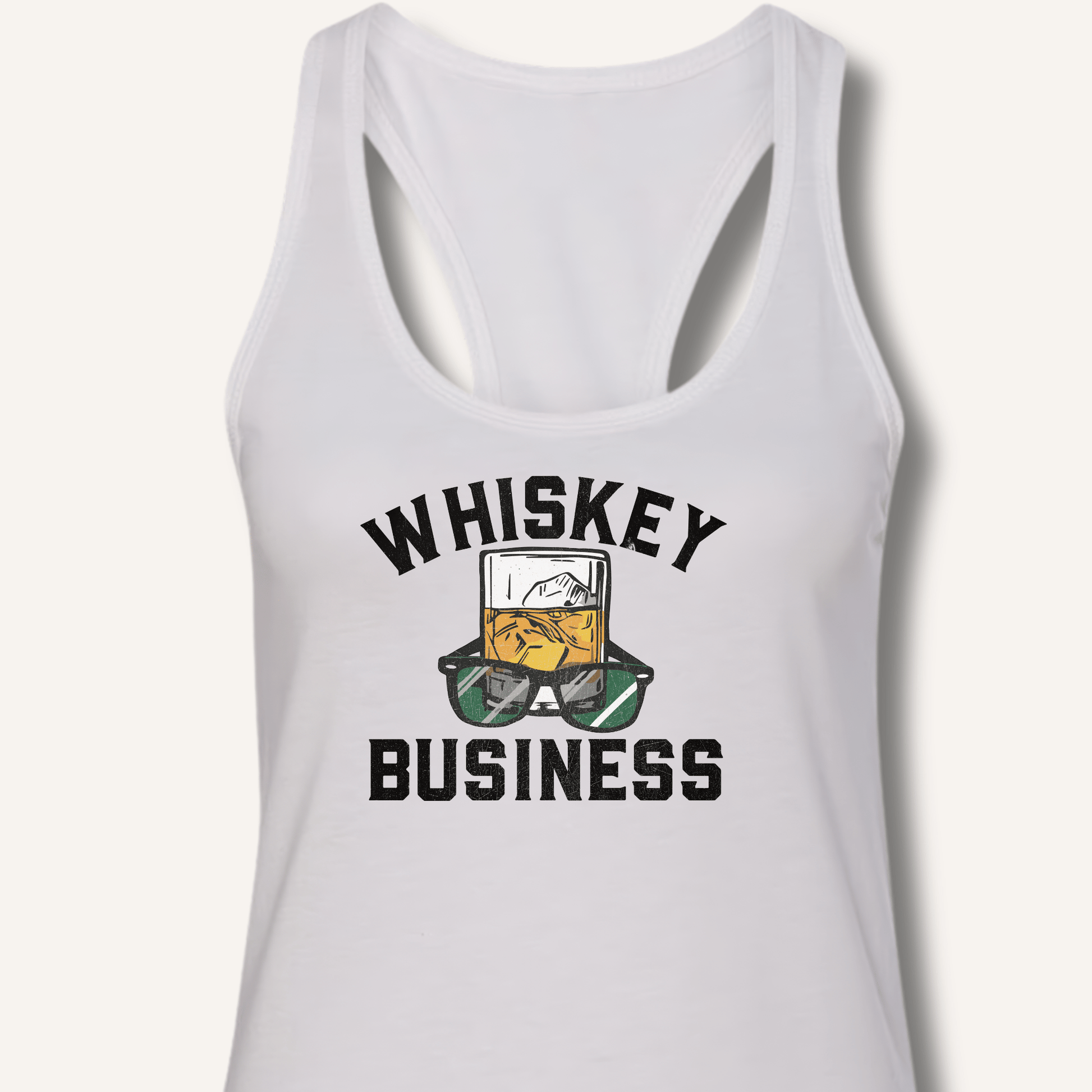 Whiskey Business Racerback Tank - Sip & Shirt
