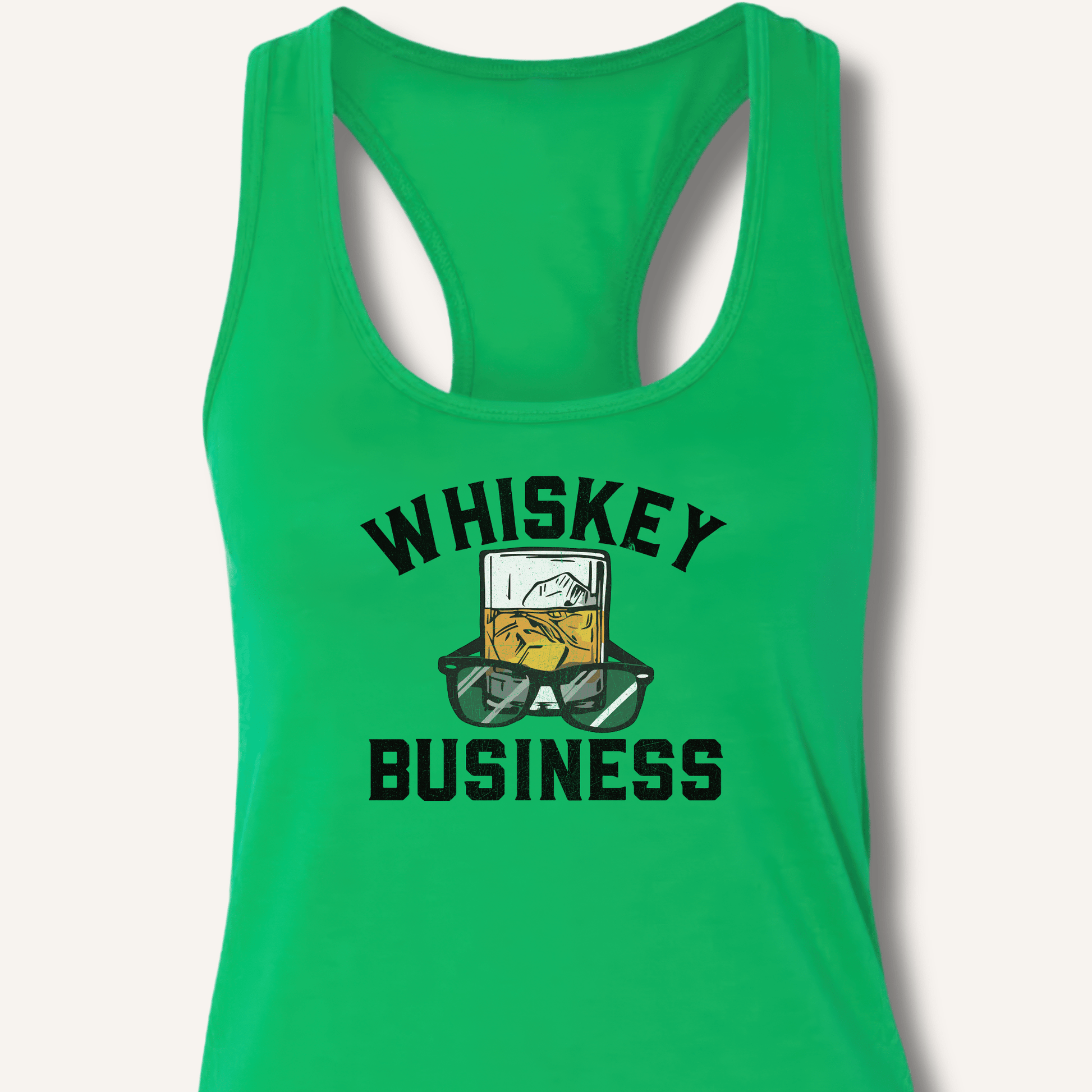 Whiskey Business Racerback Tank - Sip & Shirt