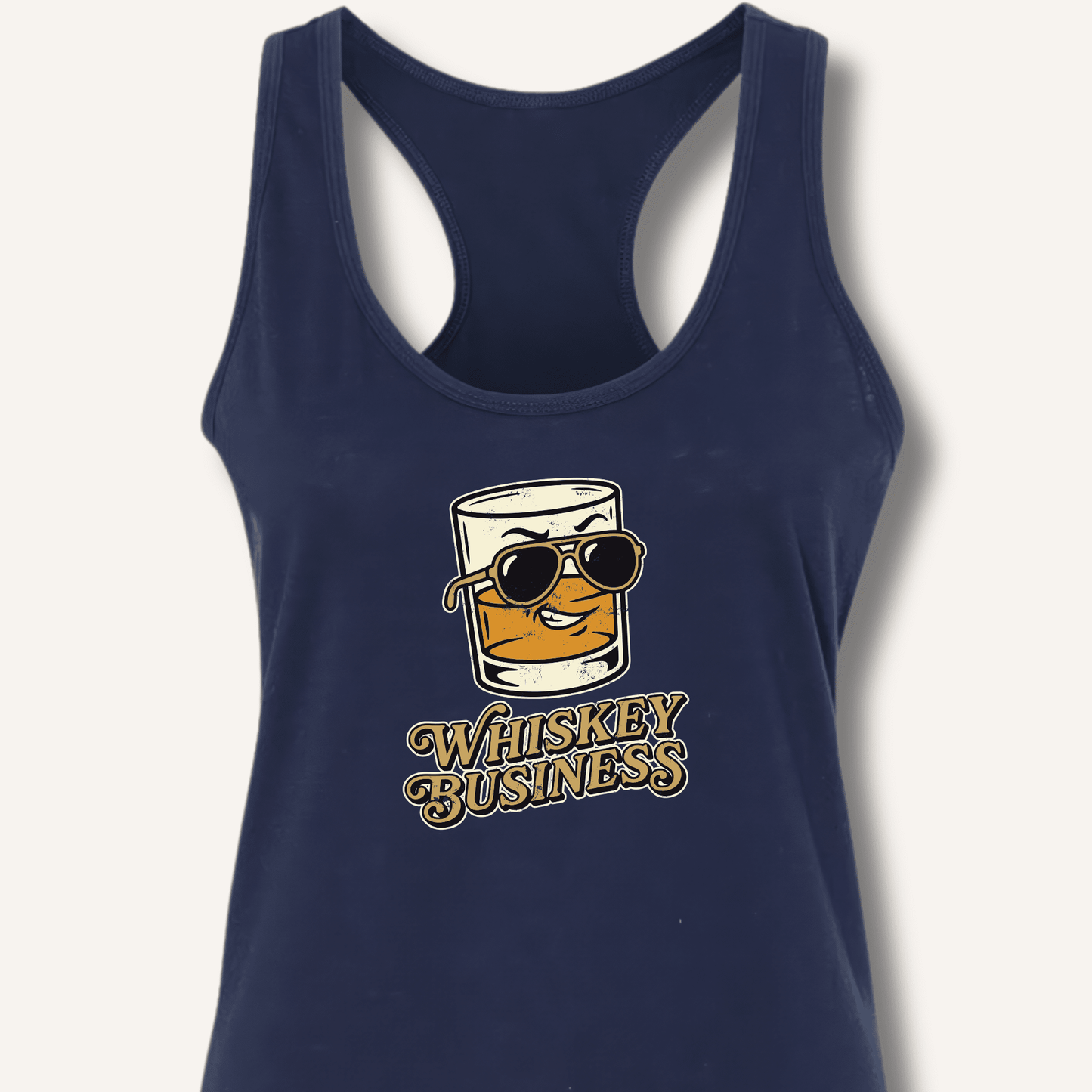 Whiskey Business Racerback Tank - Sip & Shirt
