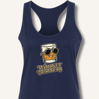 Whiskey Business Racerback Tank - Sip & Shirt